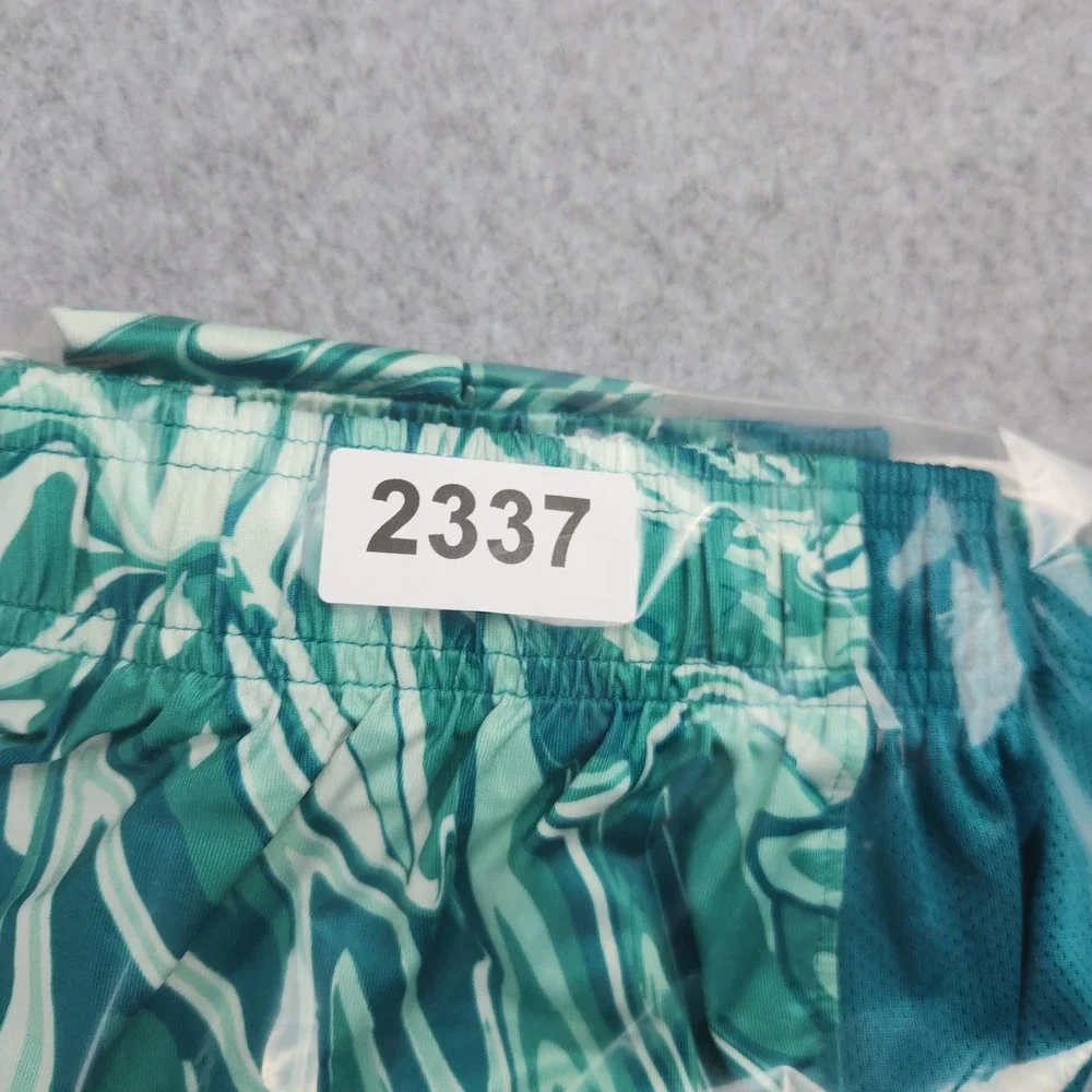 Under Armour Athletic Shorts‎ Mens M Teal Marble Swirl Performance Mesh Panels